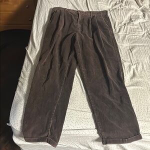 Dockers Brown Corduroy Pants Casual Comfort